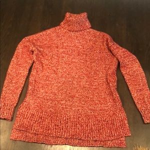 Wool turtleneck sweater